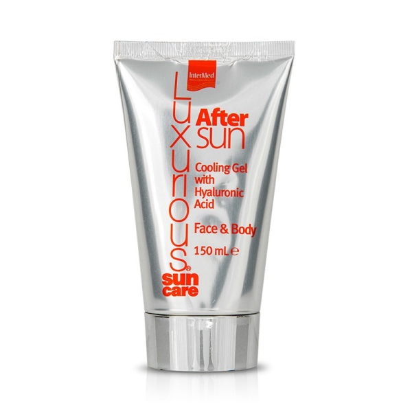 Intermed Luxurious Suncare After sun Face & Body Cooling Gel with Hyaluronic Acid 150ml